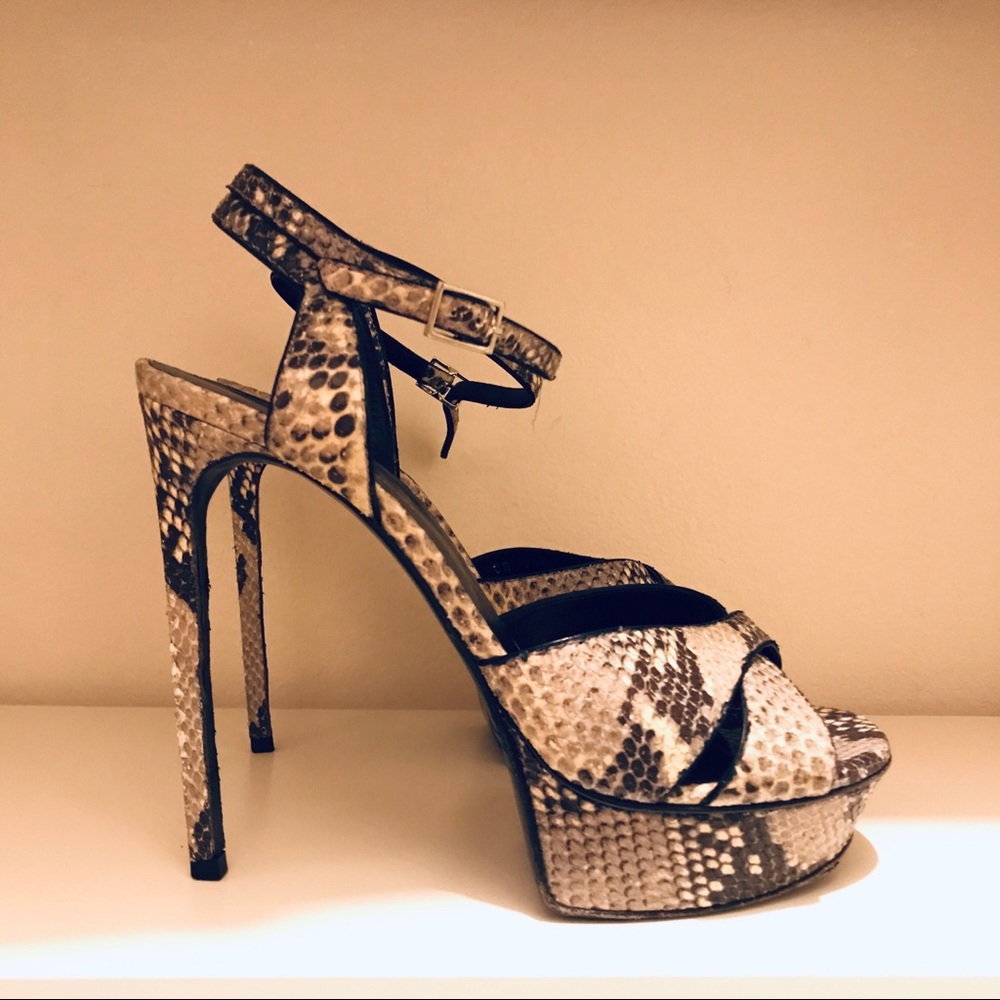 Saint Laurent Ysl Python “Bianca” 105 - image 2